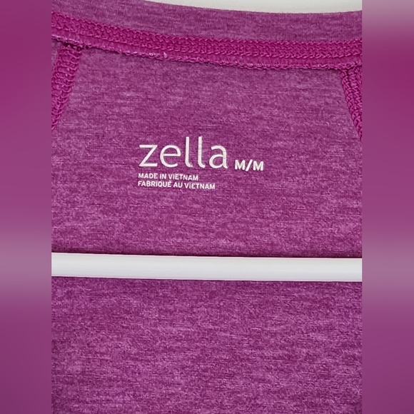 Item #:66 Zella Pink Long sleeve top - Picture 3 of 3